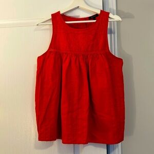 Madewell embroidered tank top